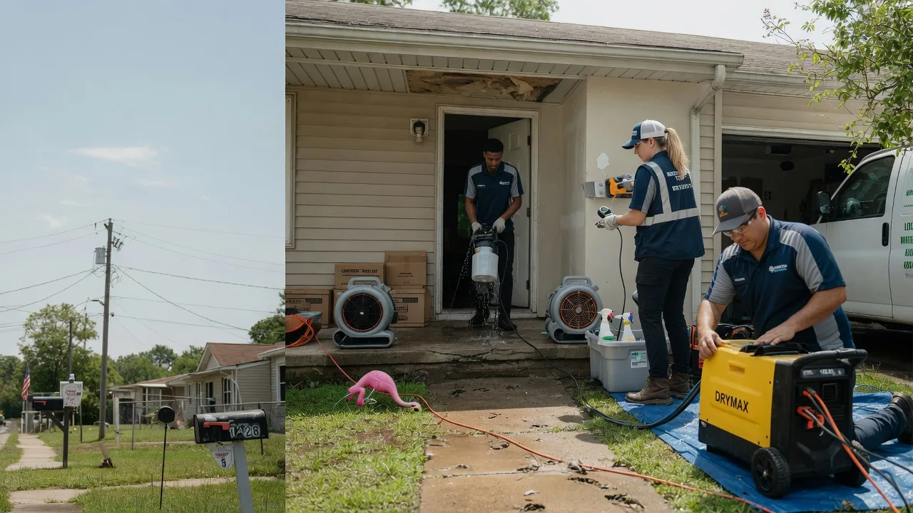 Storm Damage Water Removal in Vancourt, TX near me